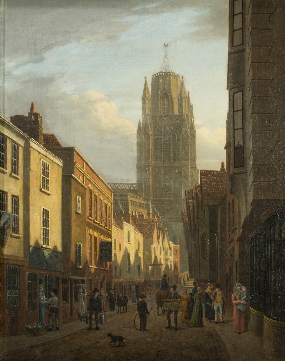 Calle Redcliffe, Bristol, c.1821 de James Johnson