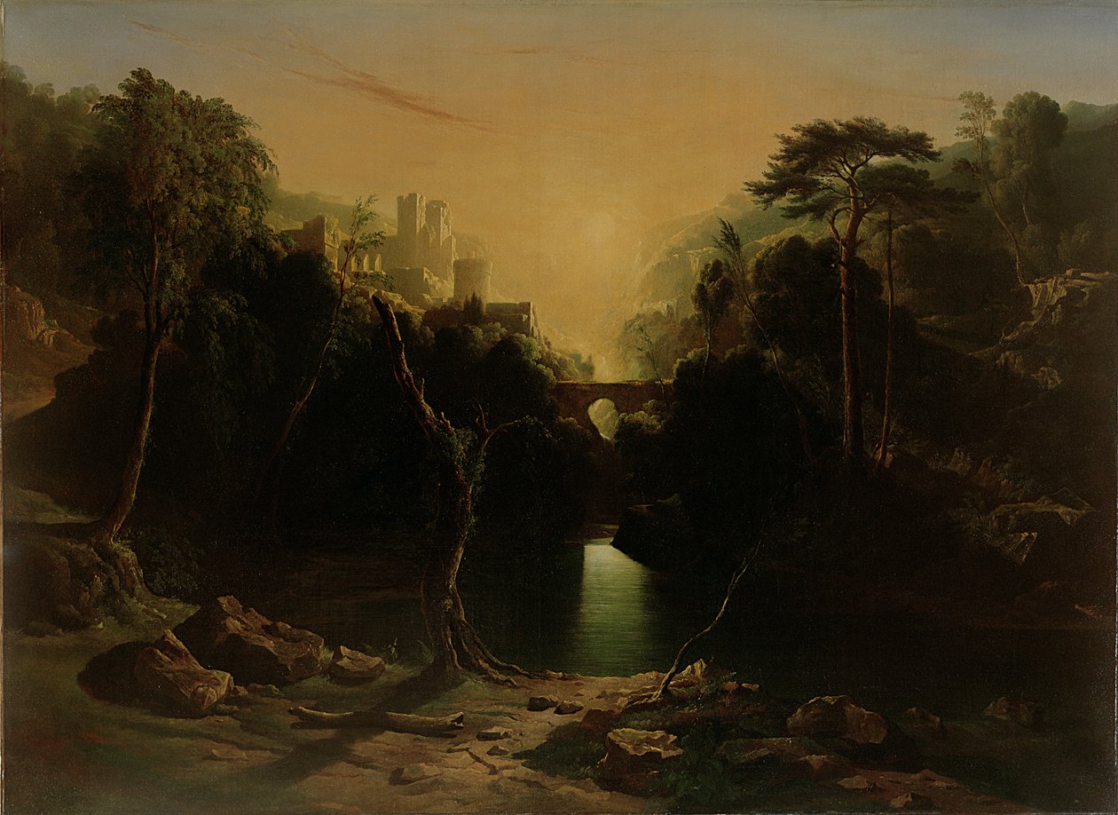 Paisaje romántico de James Johnson