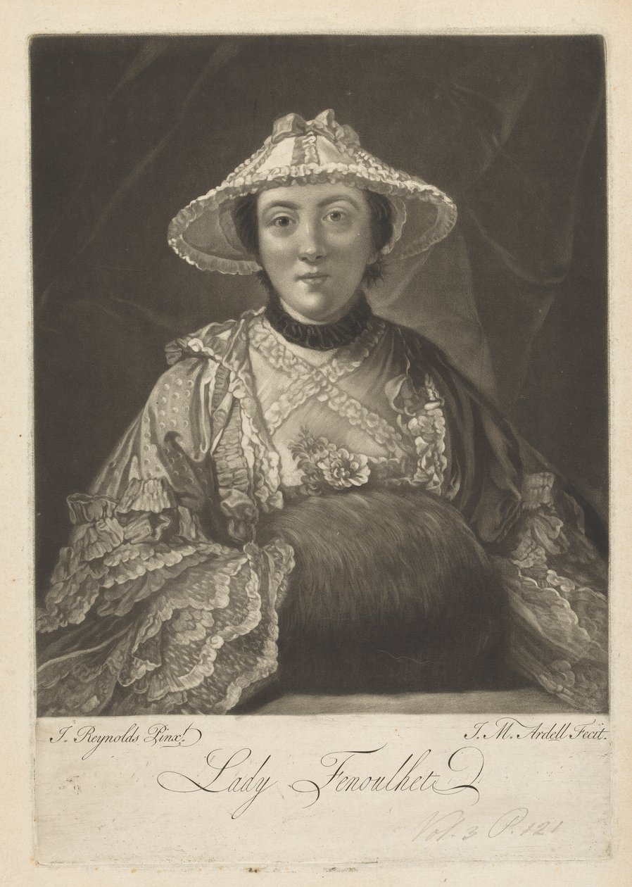 Lady Anne Fenoulhet (de soltera Day) de James McArdell