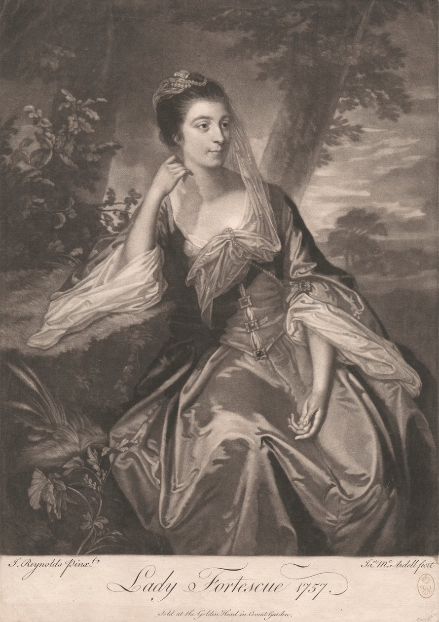 Lady Fortescue de James McArdell