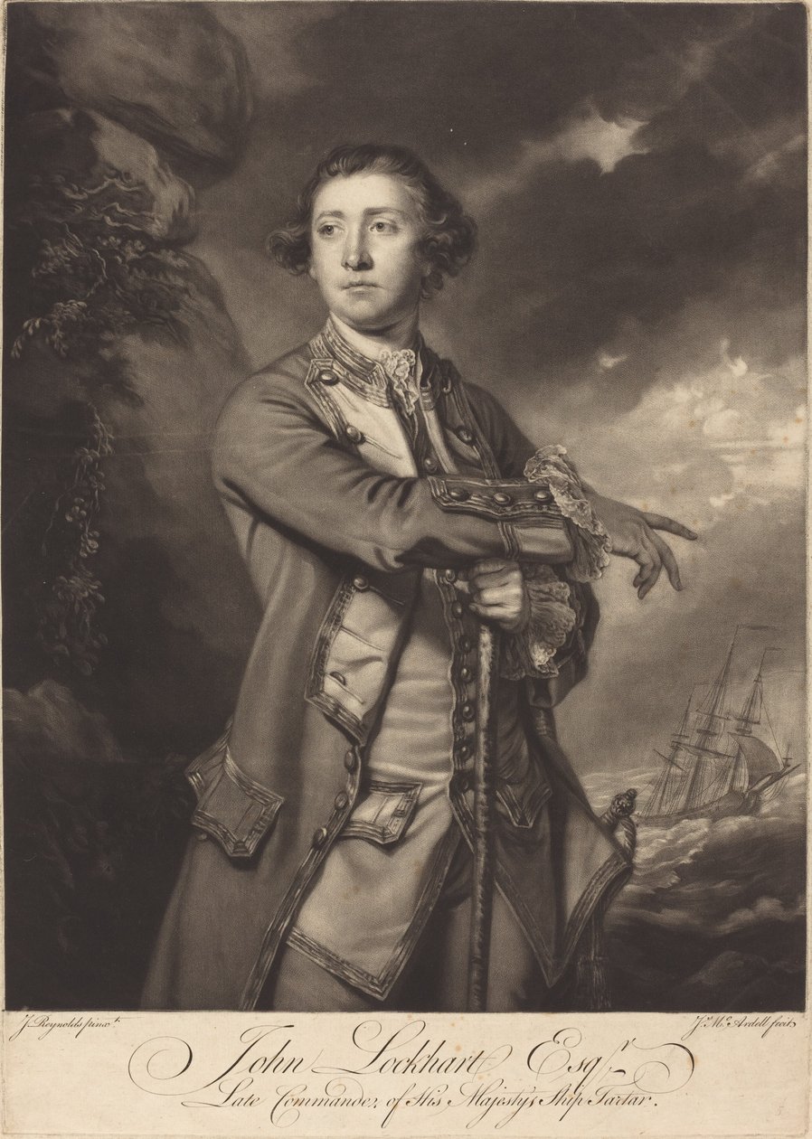 James Lockhart de James McArdell after Sir Joshua Reynolds