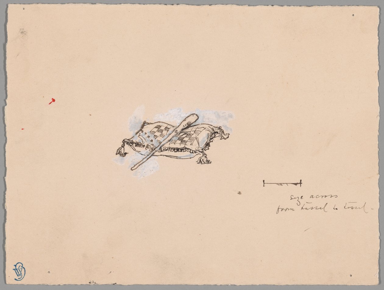 Un palo en un cojín de James McNeill Whistler