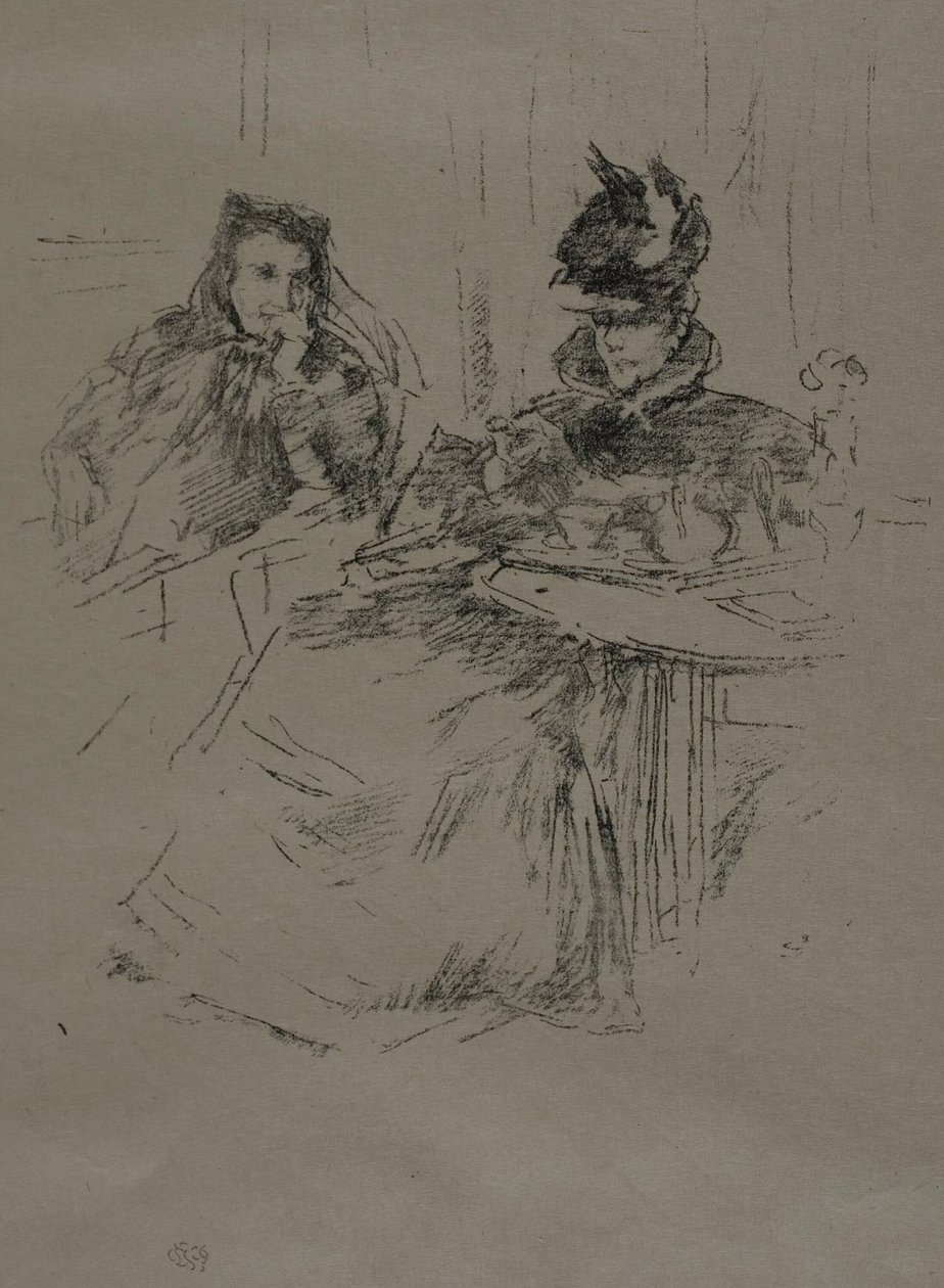 Té de la tarde de James Abbott McNeill Whistler