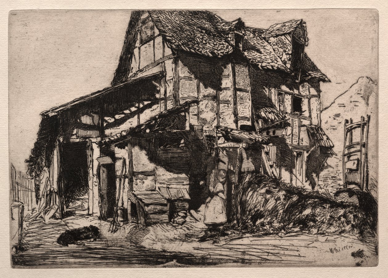 Un Inmueble Inseguro de James Abbott McNeill Whistler
