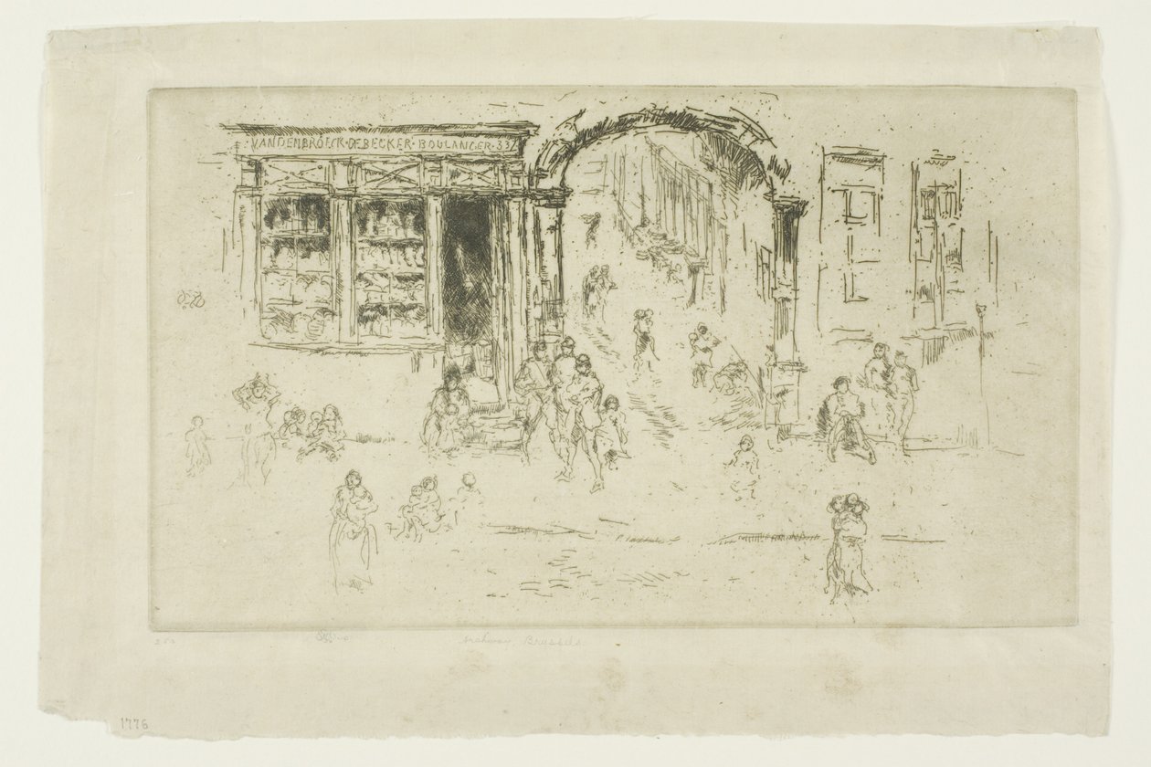 Arco, Bruselas de James Abbott McNeill Whistler