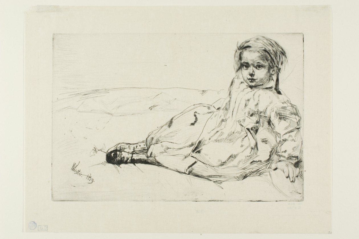 Bibi Valentin de James Abbott McNeill Whistler