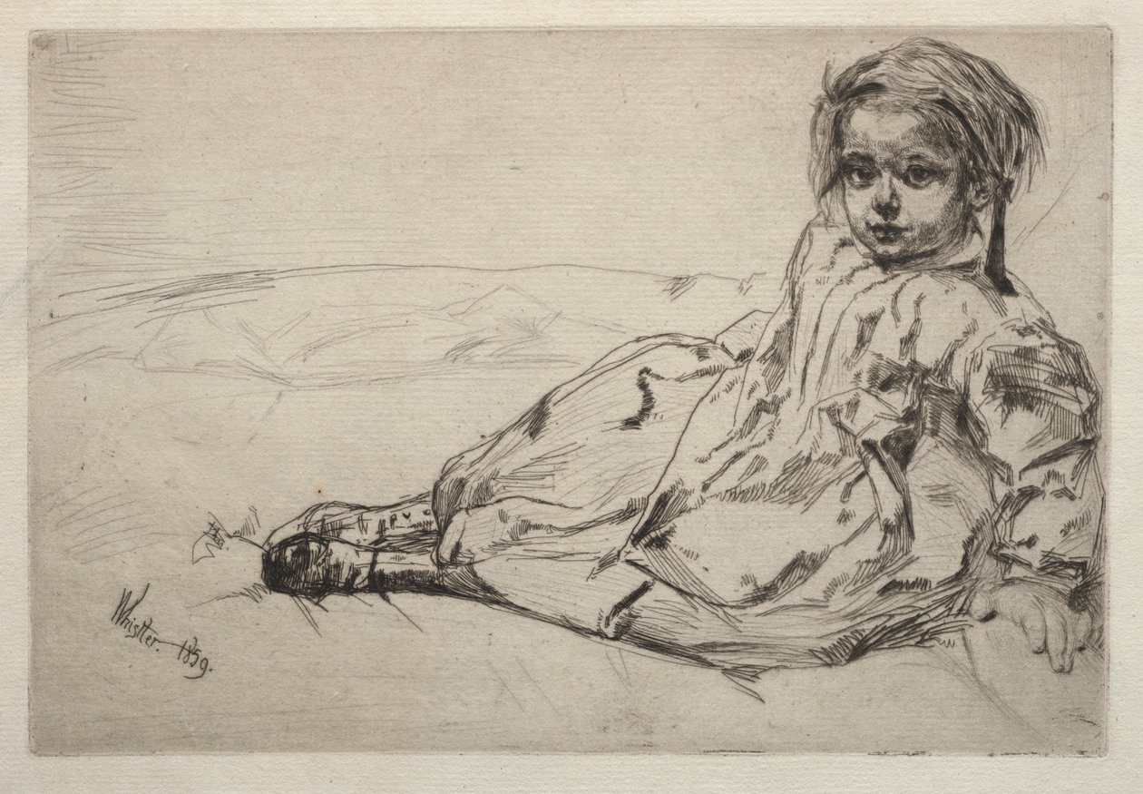 Bibi Valentine de James McNeill Whistler