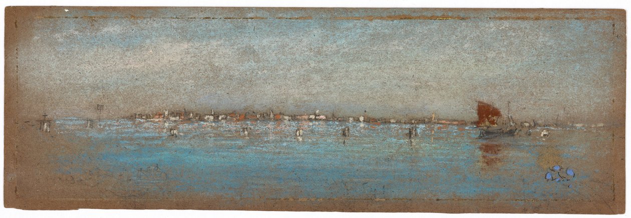 Azul y Plata—Las Islas, Venecia de James Abbott McNeill Whistler