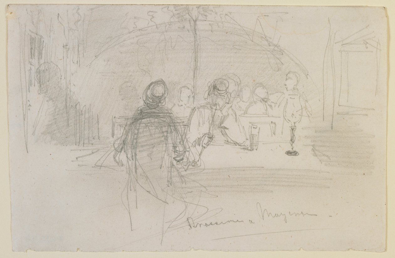 Cervecería en Maguncia de James Abbott McNeill Whistler
