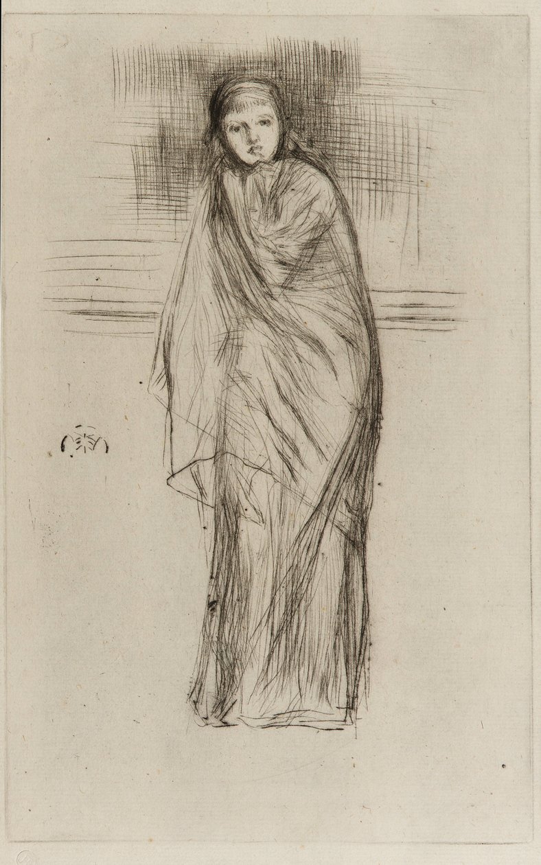 Modelo Draped de James Abbott McNeill Whistler
