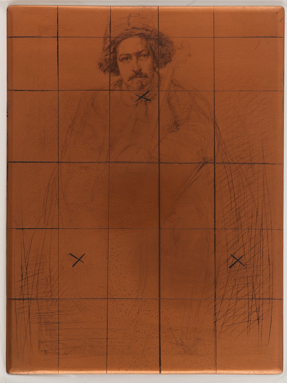 Placa de grabado: Becquet de James Abbott McNeill Whistler