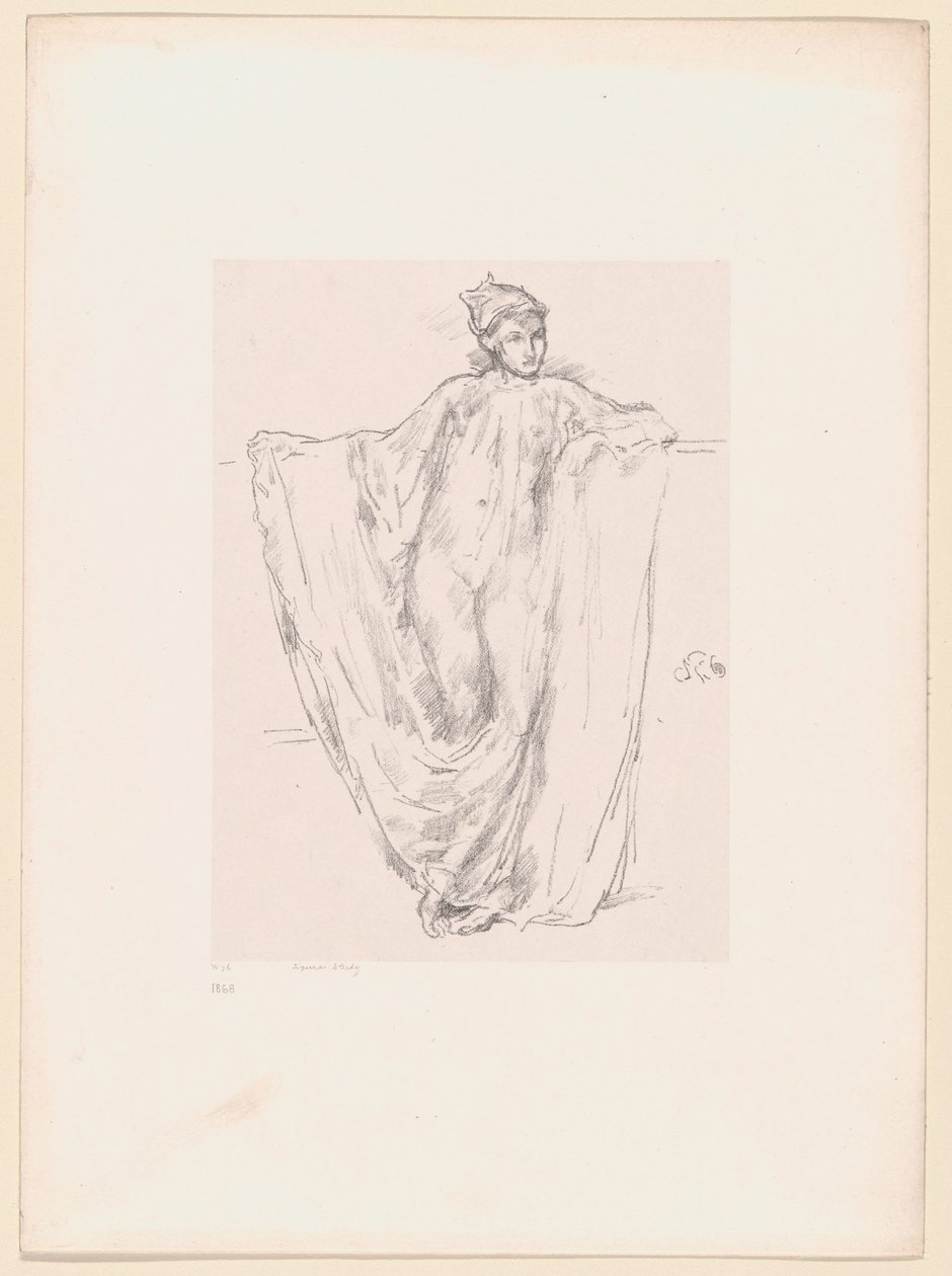 Estudio de Figura de James Abbott McNeill Whistler