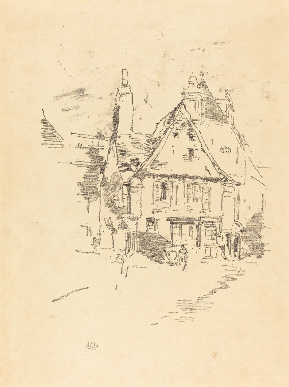 Techos a dos aguas de James Abbott McNeill Whistler