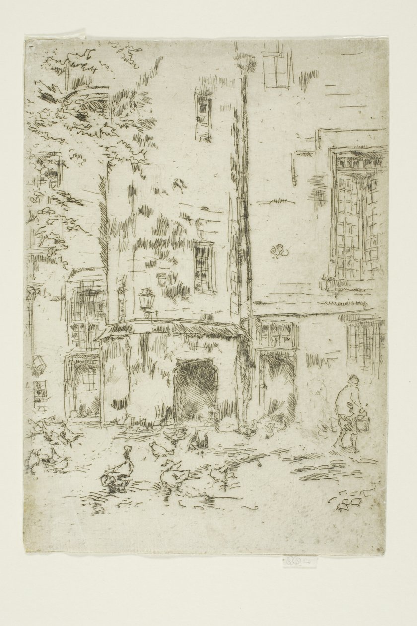Hôtel de la Croix Blanche de James Abbott McNeill Whistler