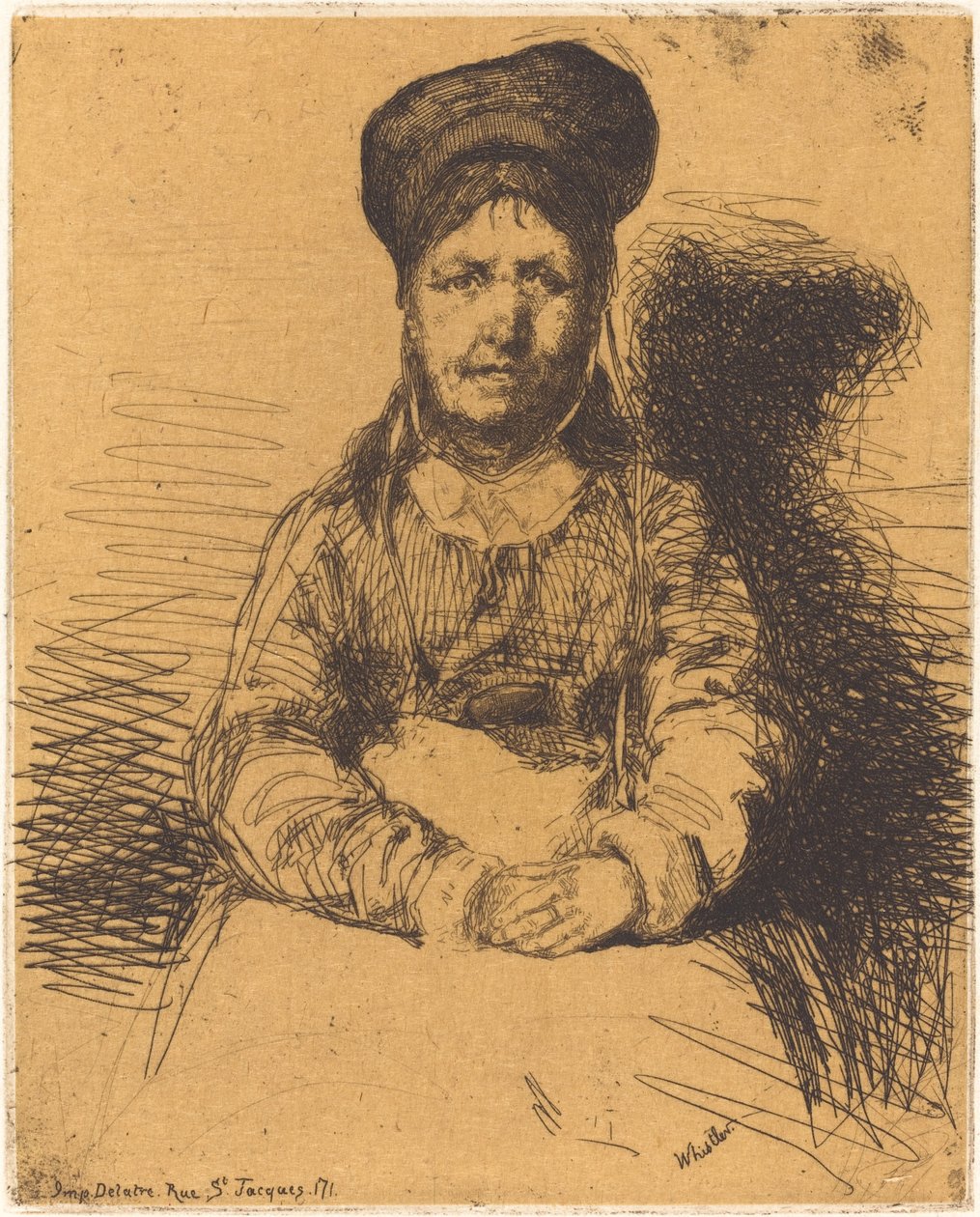 La Retameuse de James Abbott McNeill Whistler