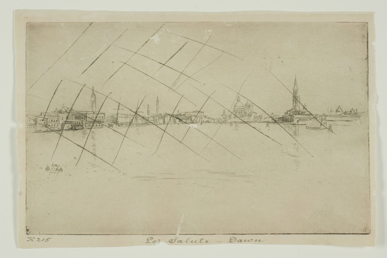 La Salute: Amanecer de James Abbott McNeill Whistler