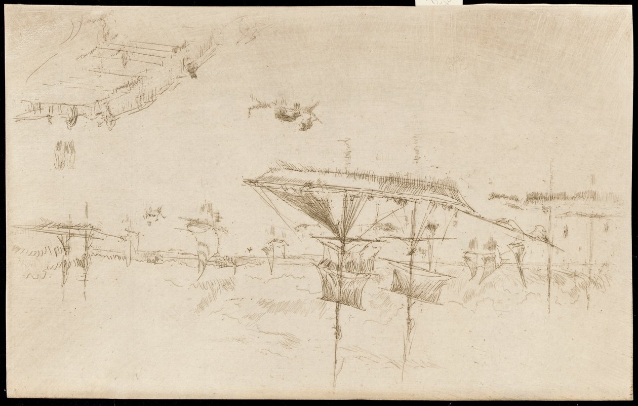 Laguna-Mediodía de James Abbott McNeill Whistler