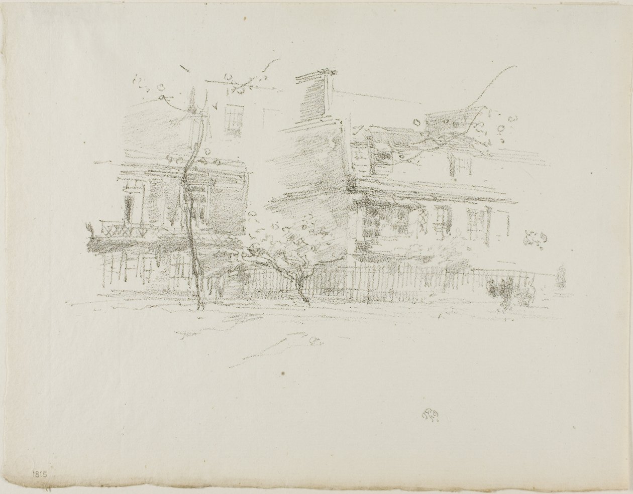 Lindsey Row, Chelsea de James Abbott McNeill Whistler