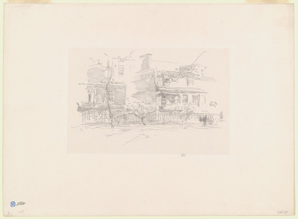 Lindsey Row, Chelsea de James McNeill Whistler