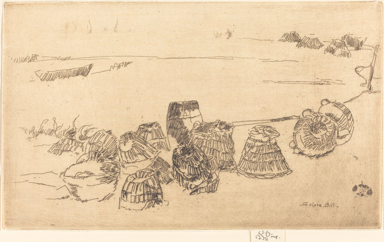 Trampas para langostas de James Abbott McNeill Whistler