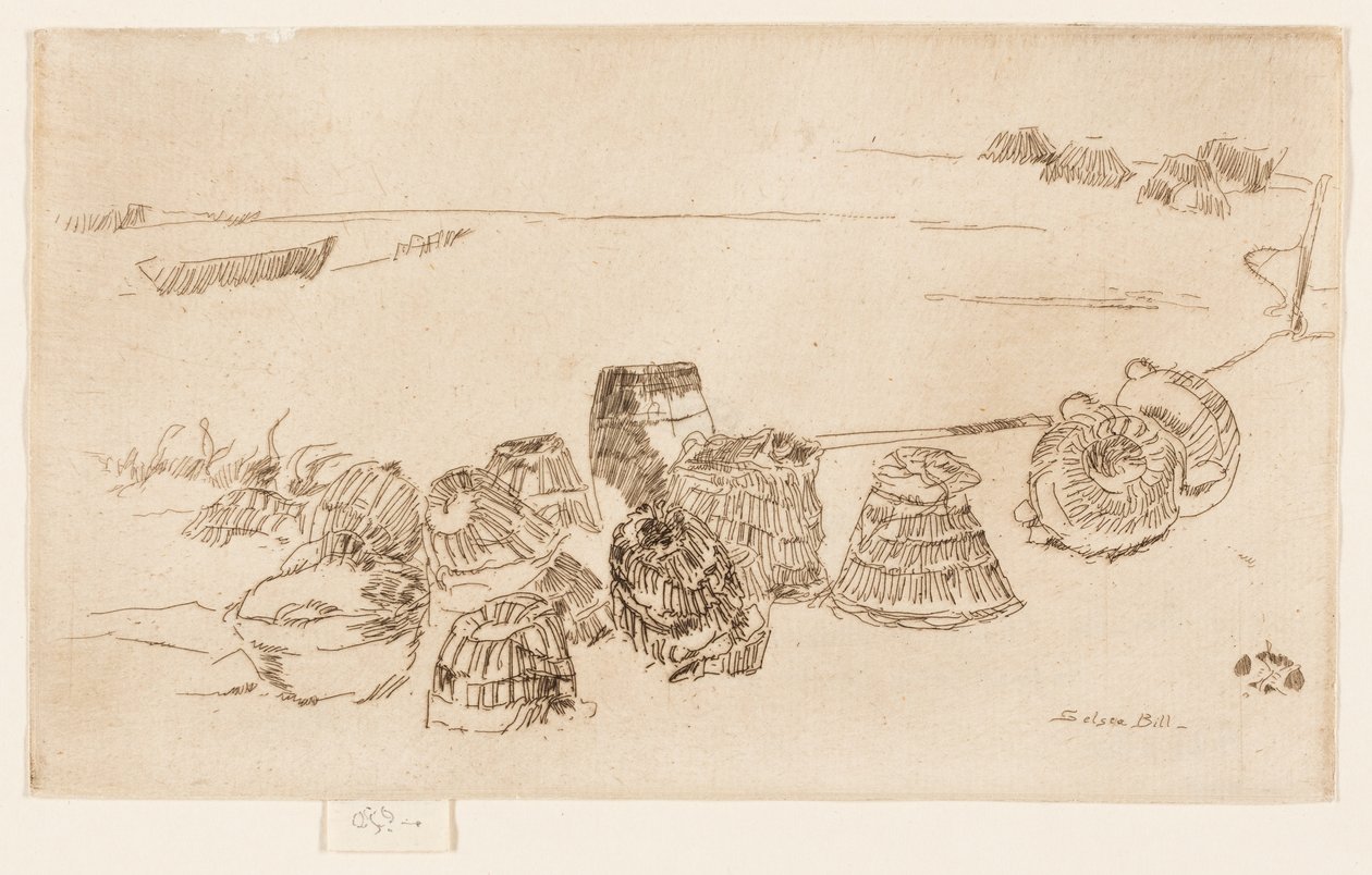 Trampas de langosta - Selsea Bill de James Abbott McNeill Whistler