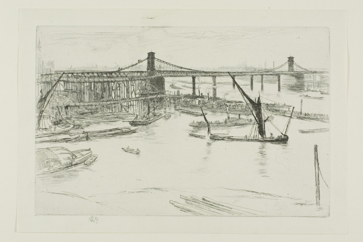 Puente Old Hungerford de James Abbott McNeill Whistler