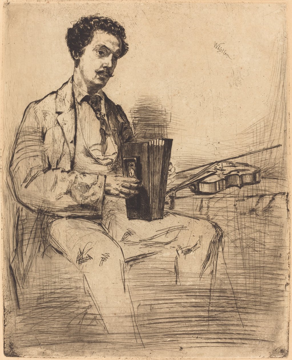 Ross Winans de James Abbott McNeill Whistler