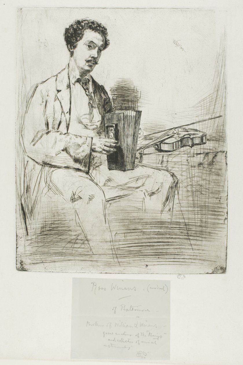 Ross Winans de James Abbott McNeill Whistler