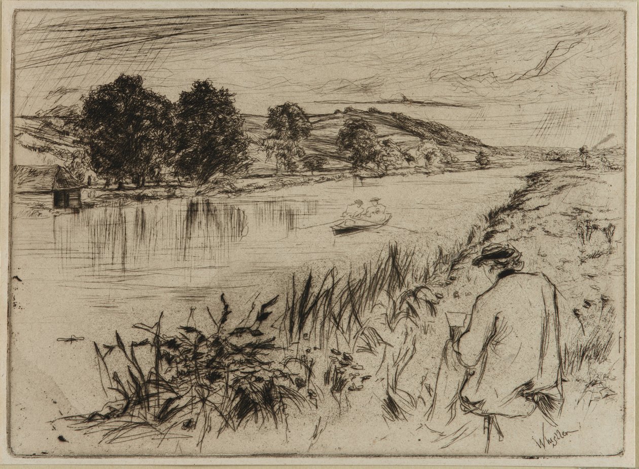Boceto de James Abbott McNeill Whistler