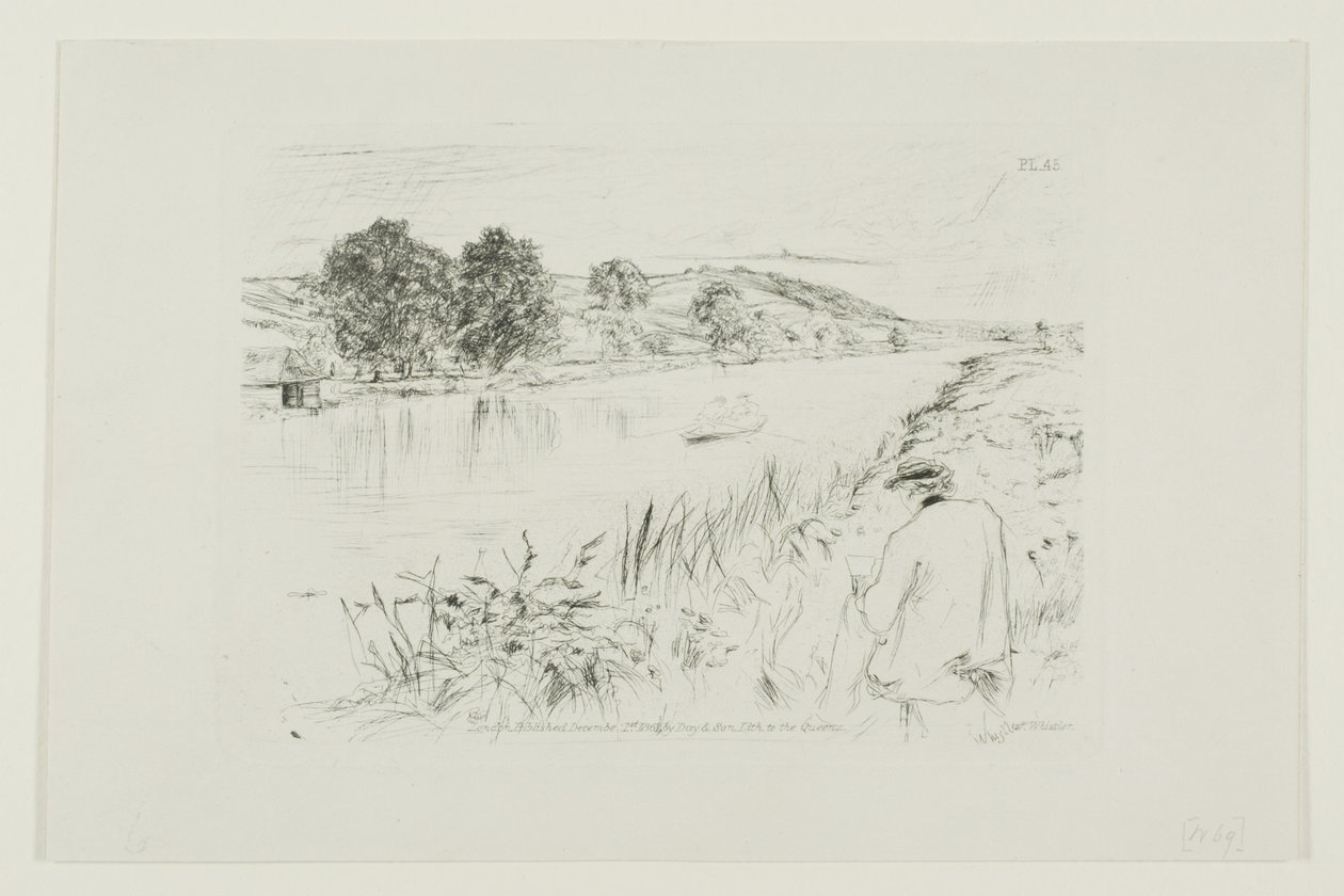 Boceto de James Abbott McNeill Whistler