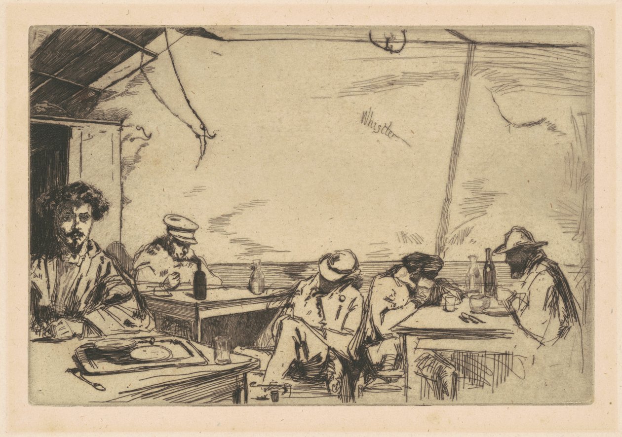 Sopa a tres sous de James Abbott McNeill Whistler