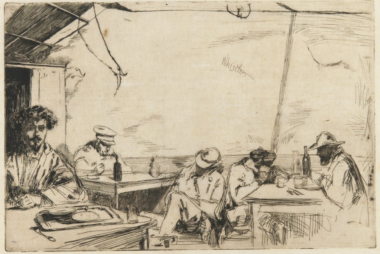 Sopa a tres sous de James Abbott McNeill Whistler