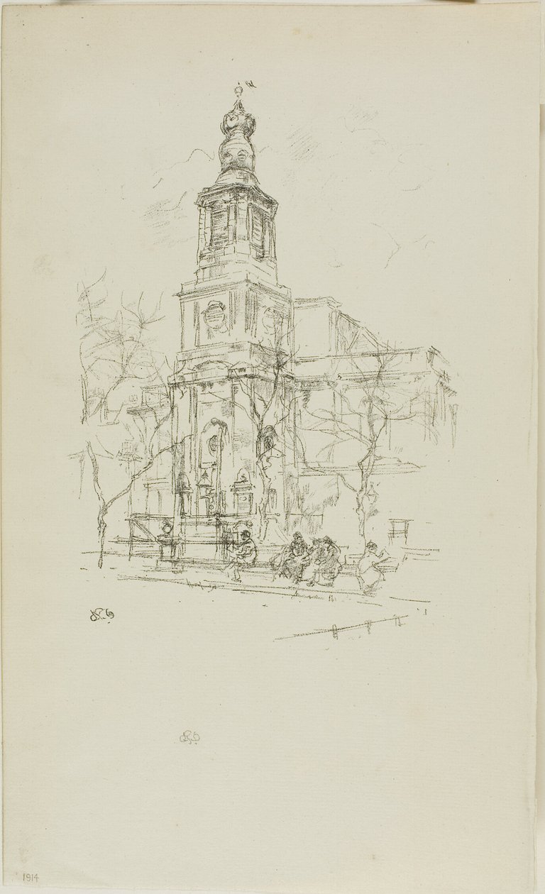 Santa Ana, Soho de James McNeill Whistler