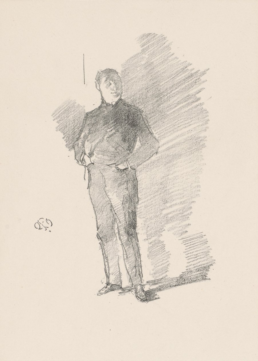 Estudio No. 2: Sr. Thomas Way de James Abbott McNeill Whistler