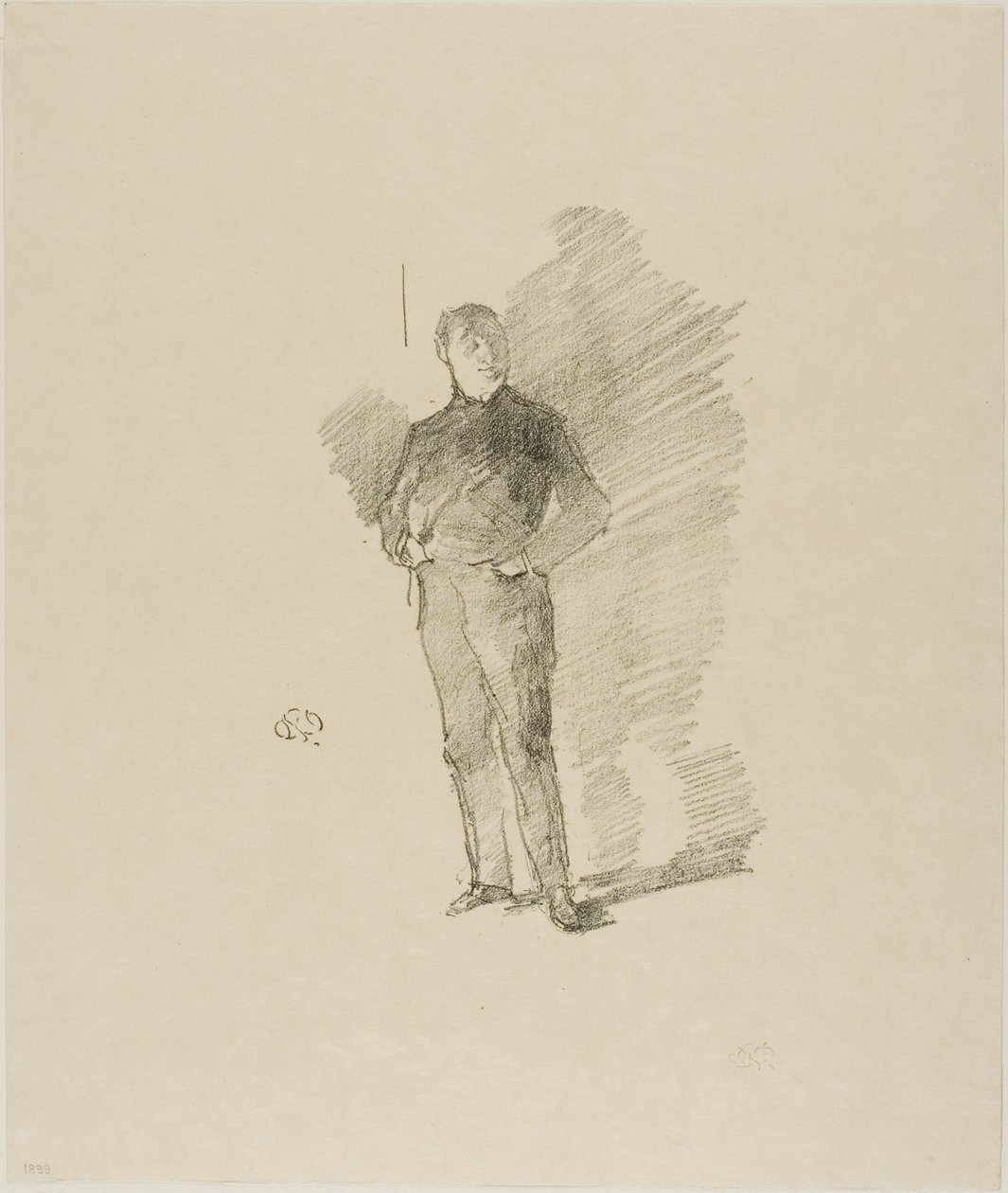 Estudio No. 2: Sr. Thomas Way de James Abbott McNeill Whistler