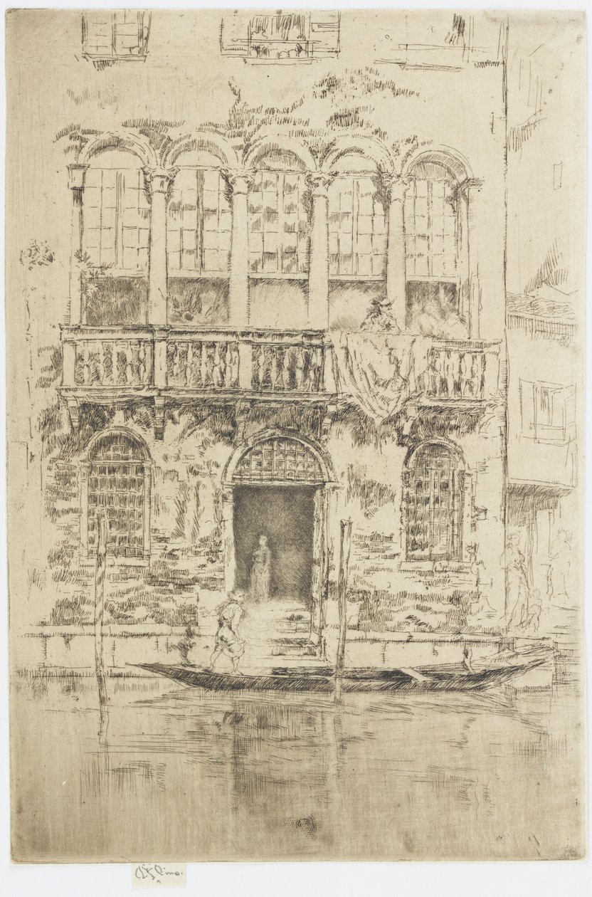 El Balcón de James Abbott McNeill Whistler