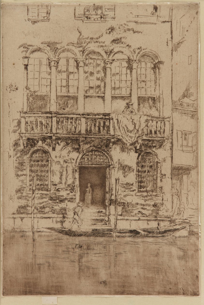 El Balcón de James Abbott McNeill Whistler
