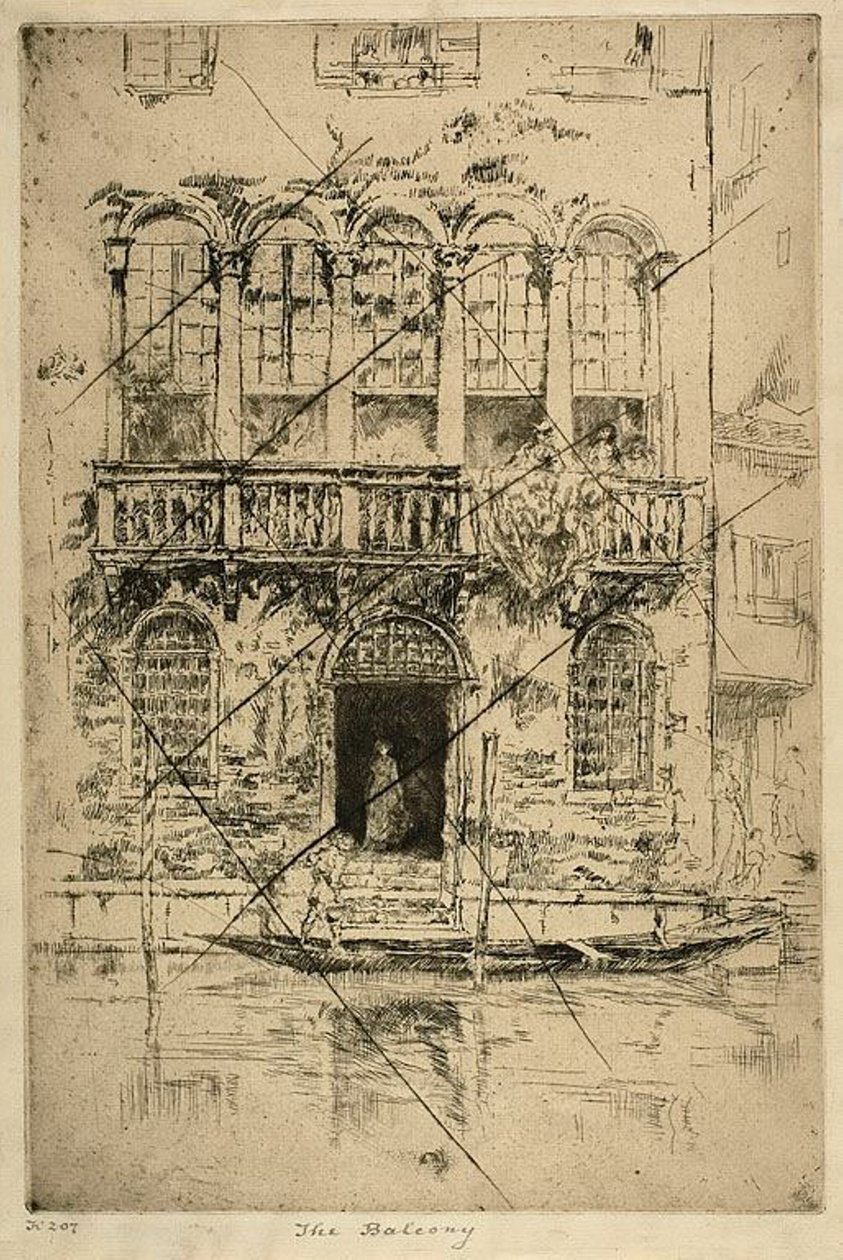 El balcón de James Abbott McNeill Whistler