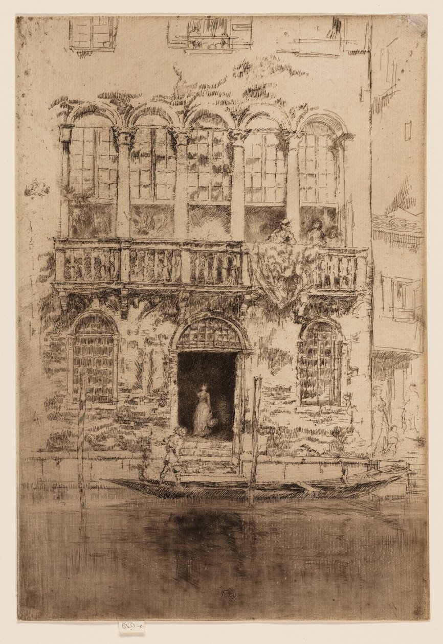 El Balcón de James Abbott McNeill Whistler