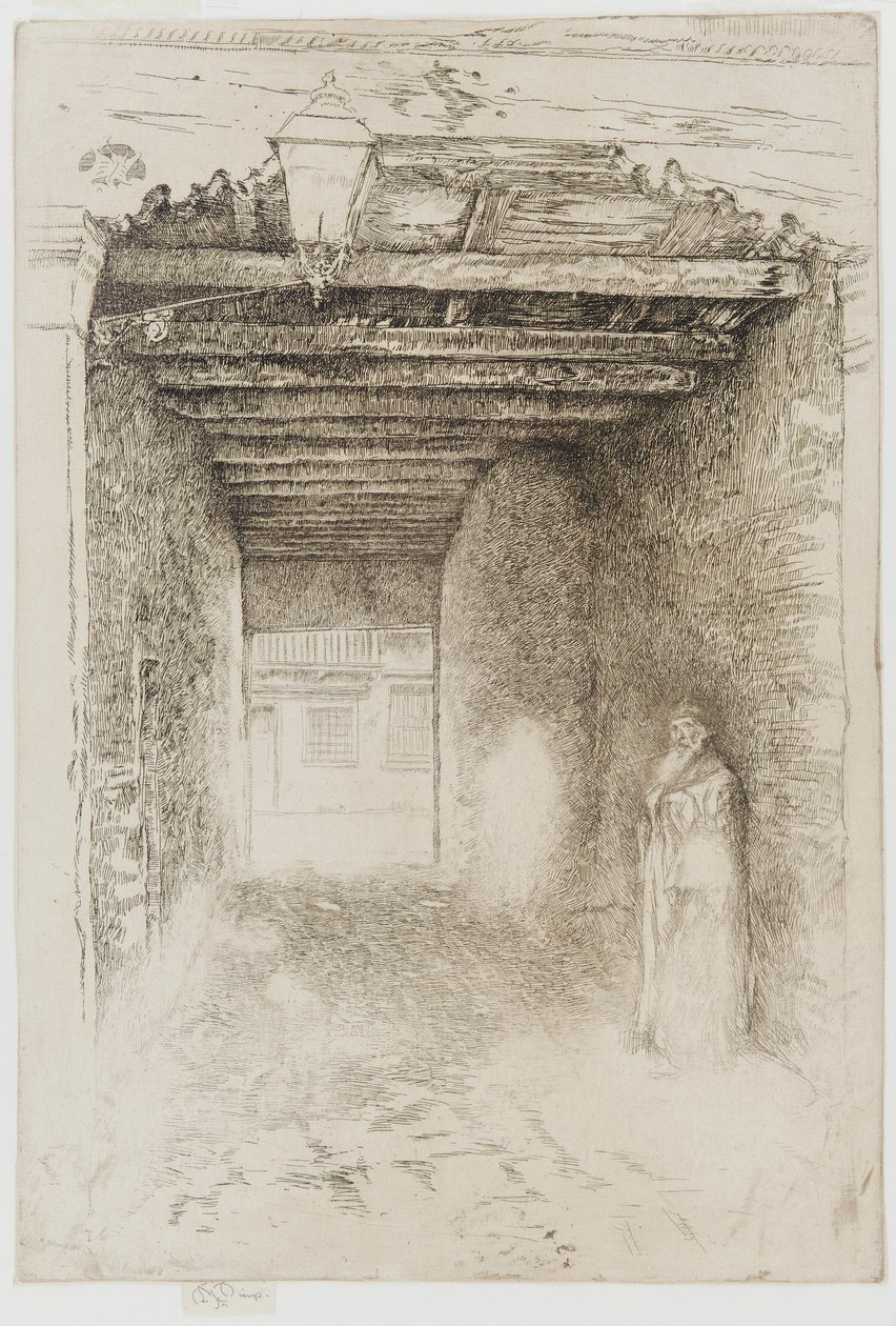 Los mendigos de James Abbott McNeill Whistler
