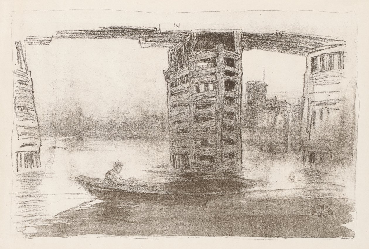 El puente ancho de James Abbott McNeill Whistler