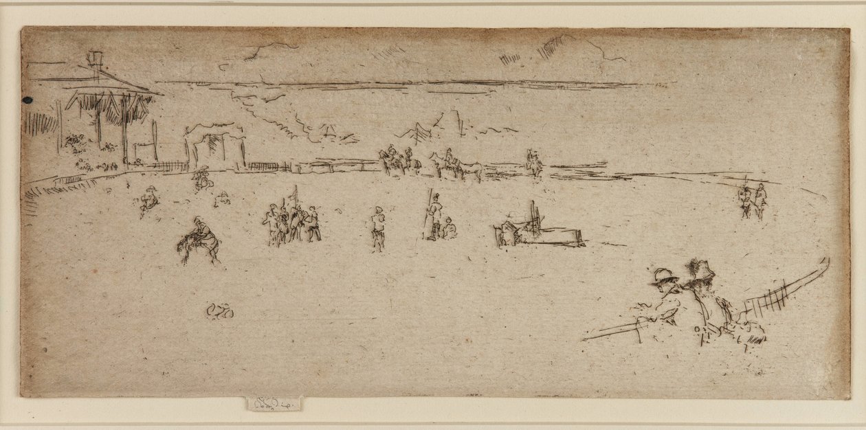 El caballo salvaje de James Abbott McNeill Whistler