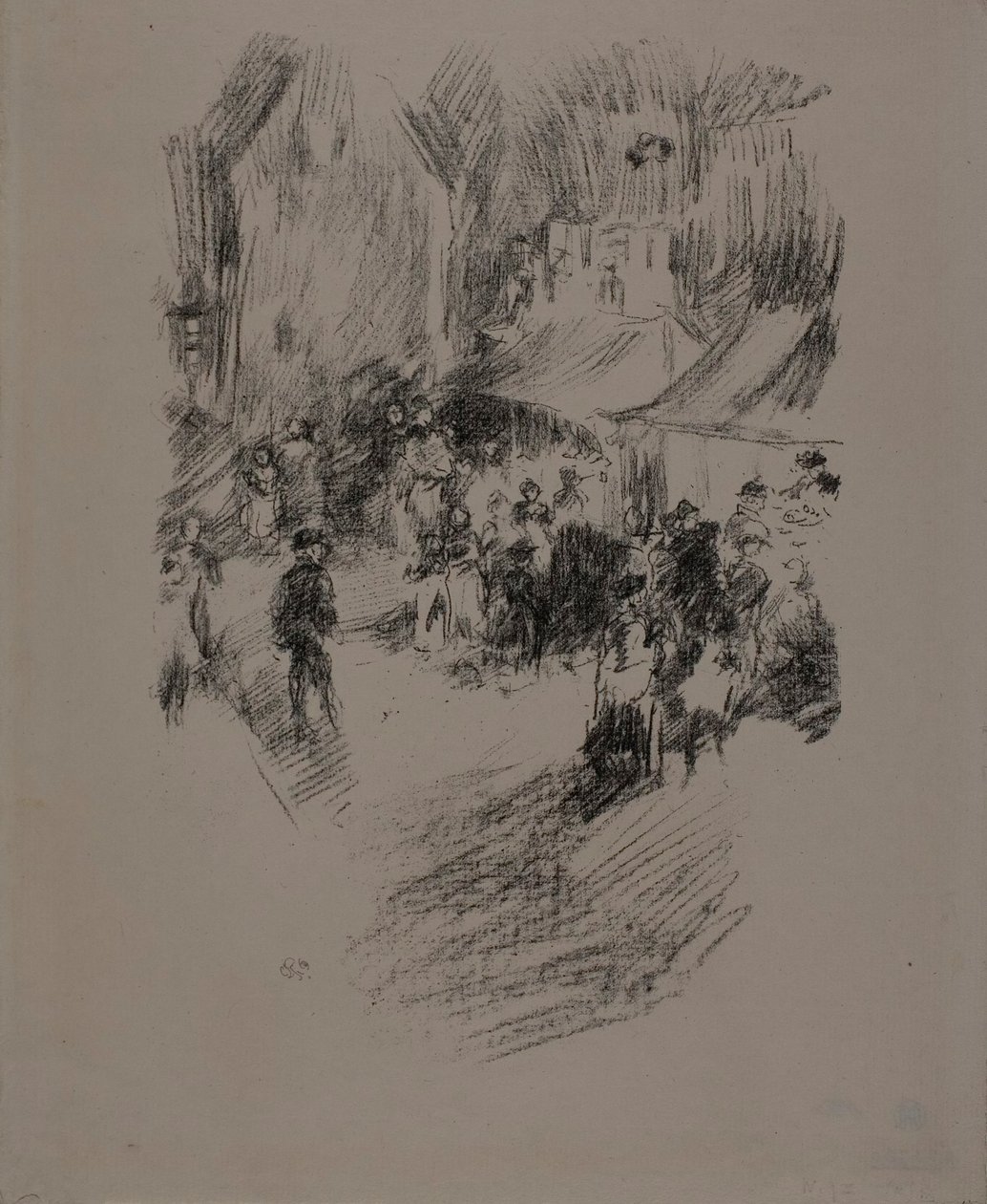La feria de James Abbott McNeill Whistler
