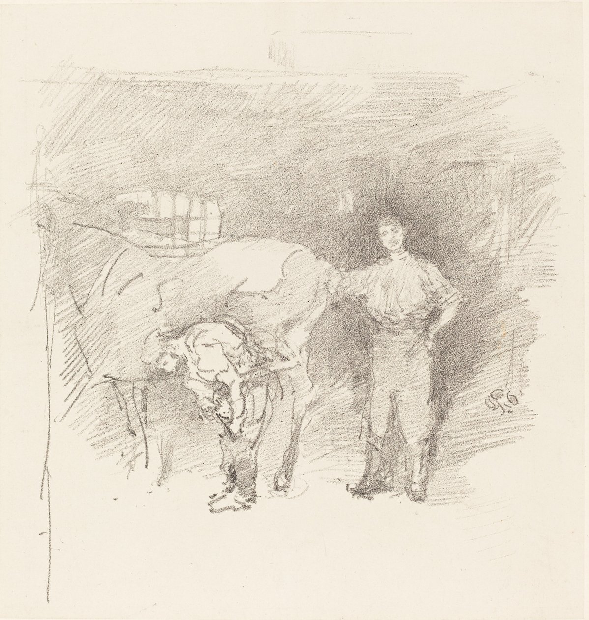 Los herreros de James Abbott McNeill Whistler