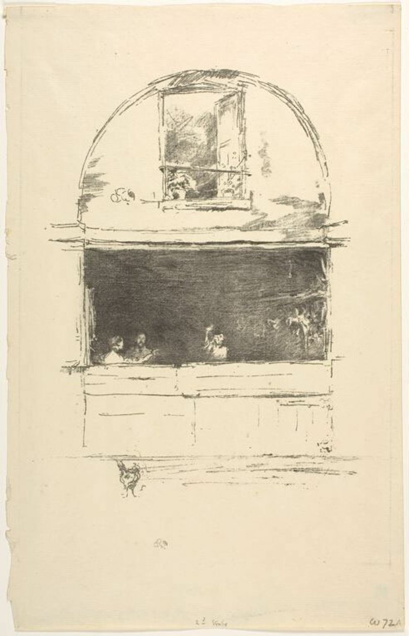 La Fragua, Pasaje del Dragón de James McNeill Whistler