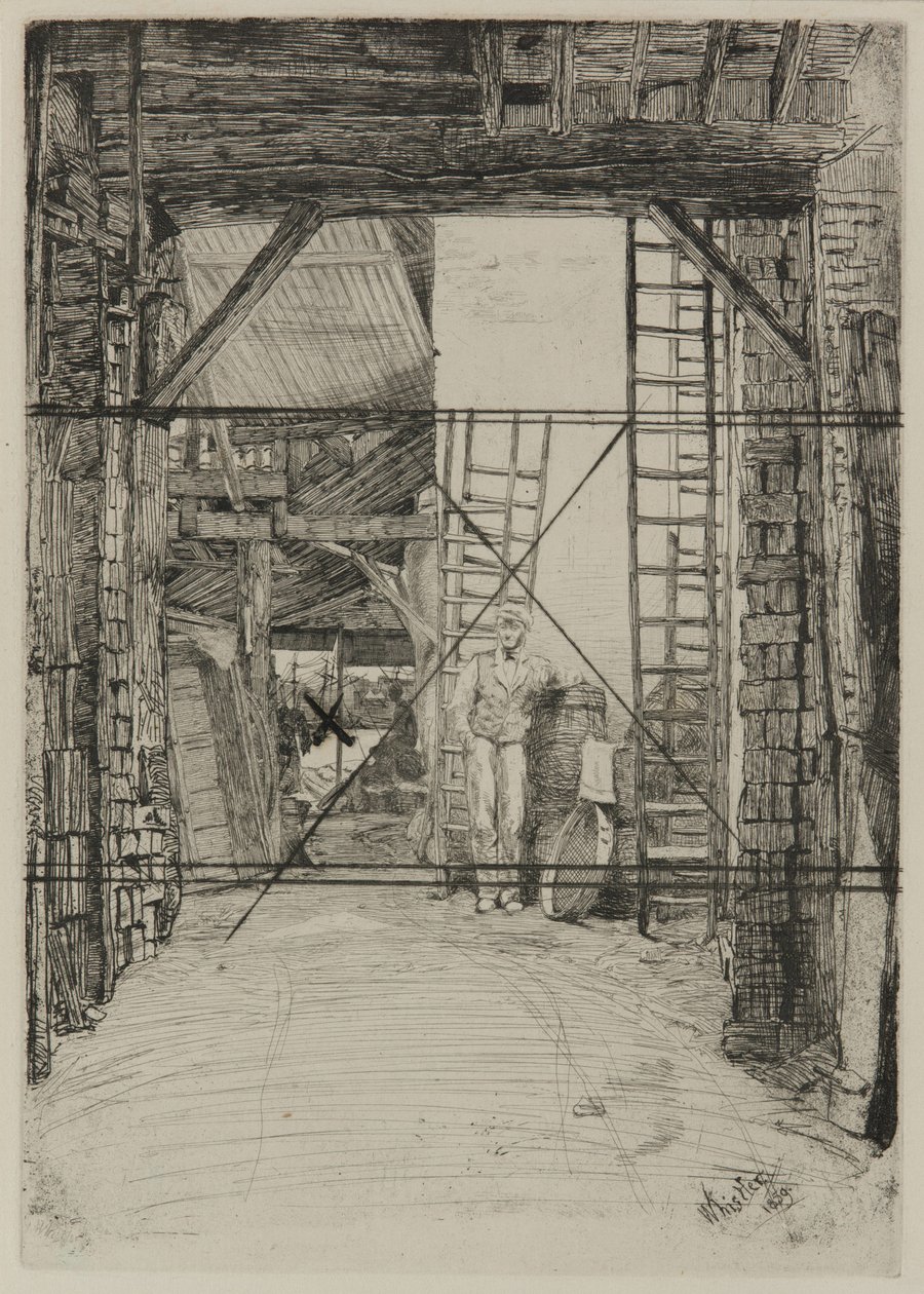 El calero de James Abbott McNeill Whistler