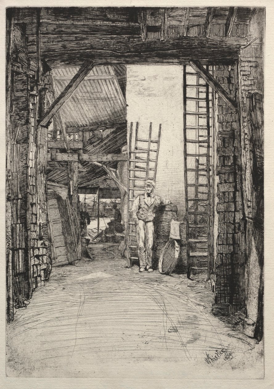 El quemador de cal de James McNeill Whistler