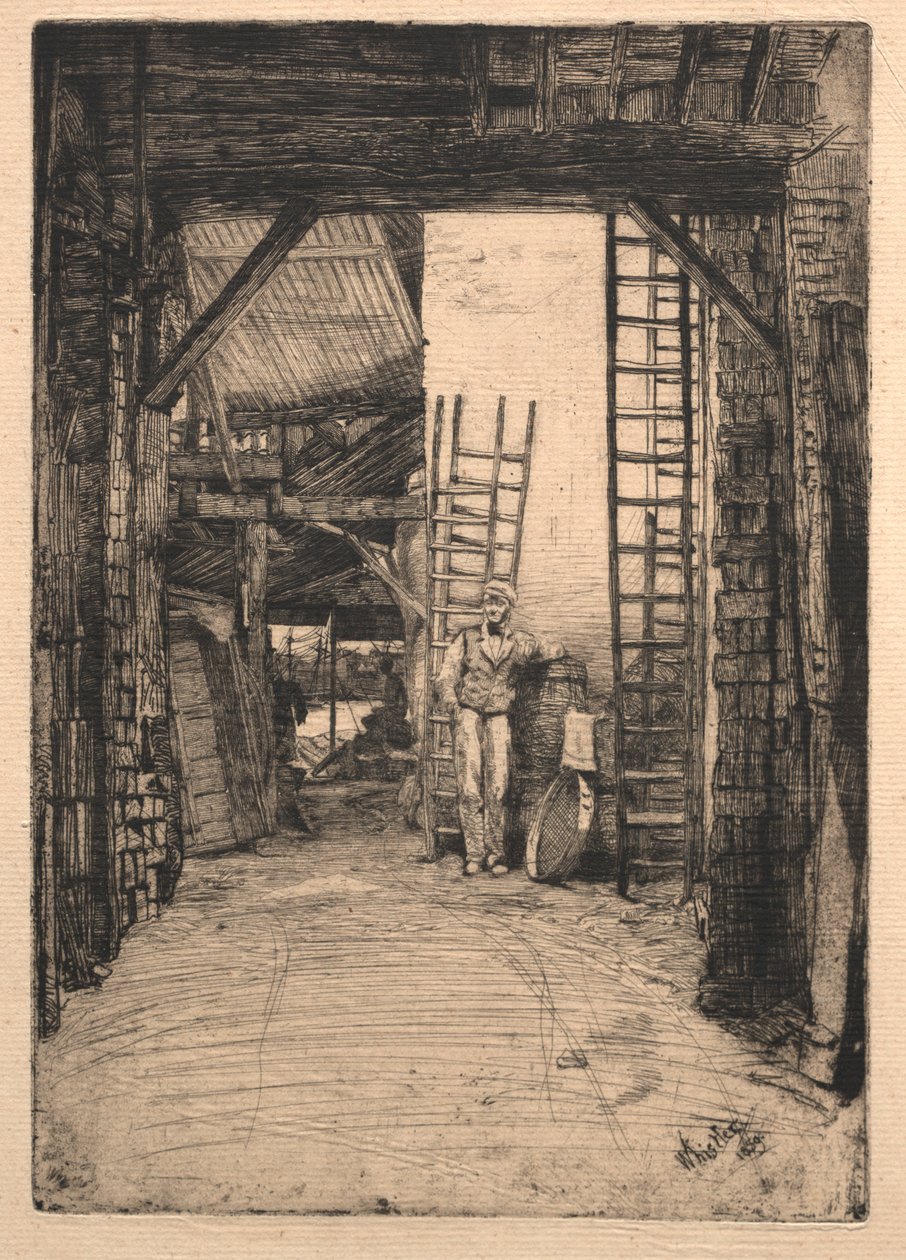 El quemador de cal de James McNeill Whistler