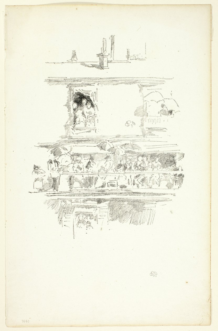 El largo balcón de James Abbott McNeill Whistler