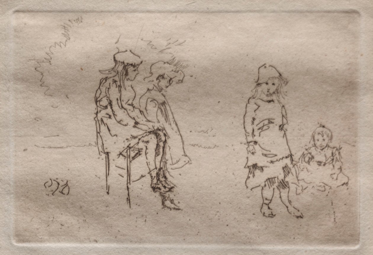 Los niños Menpes de James McNeill Whistler